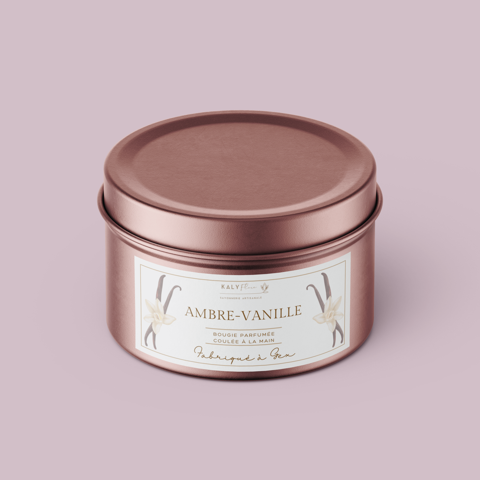 Bougie "Ambre Vanille"