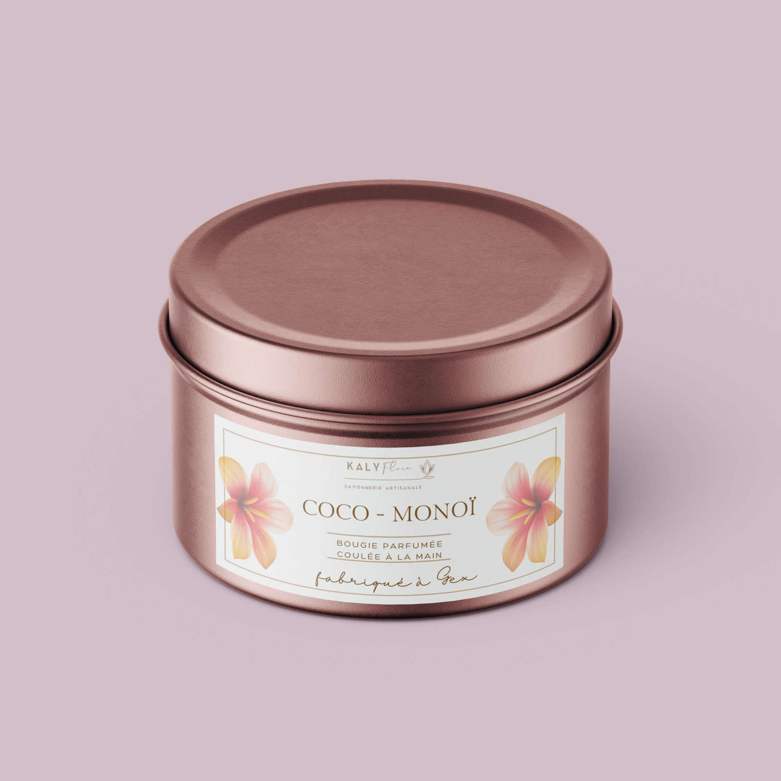 Bougie "Coco Monoï"