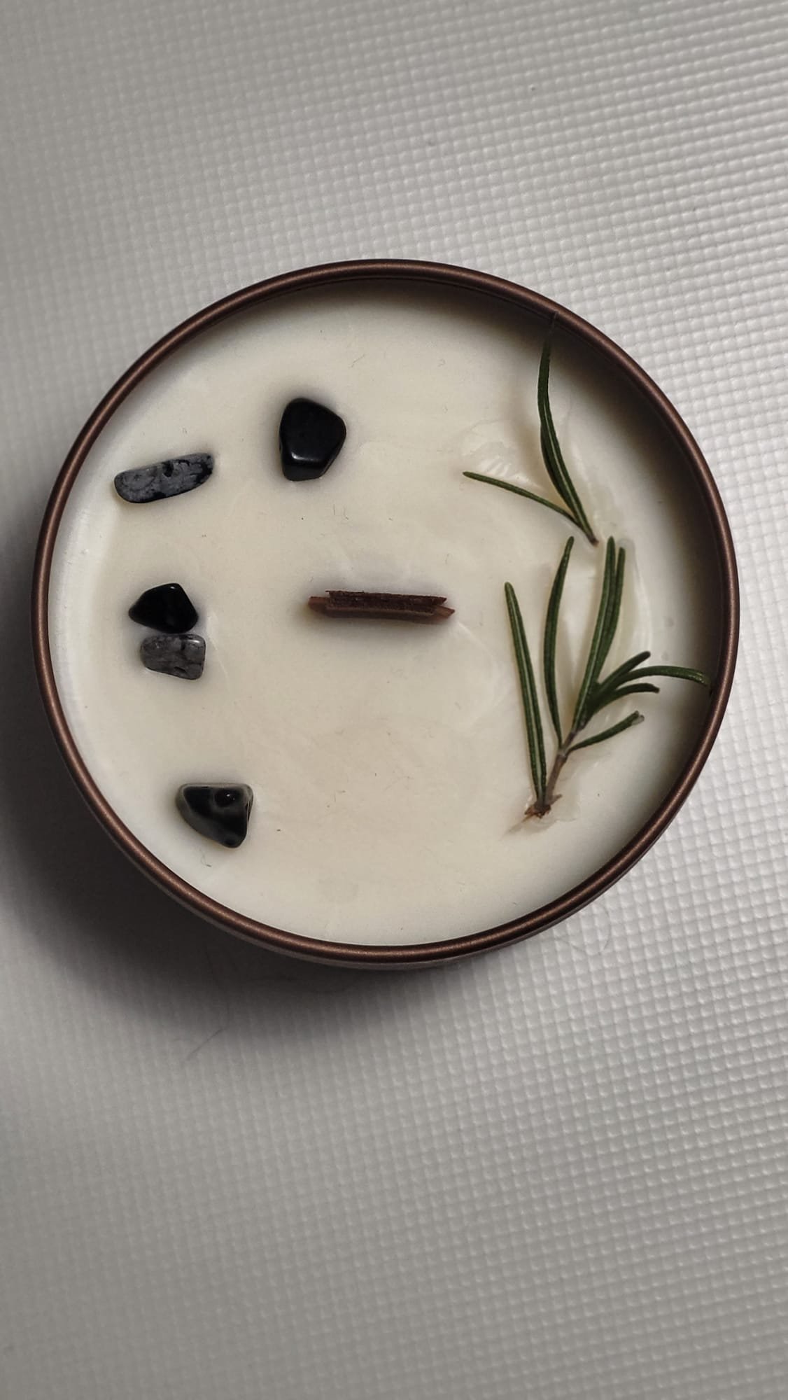 Bougie d'intention - Obsidienne – Image 2